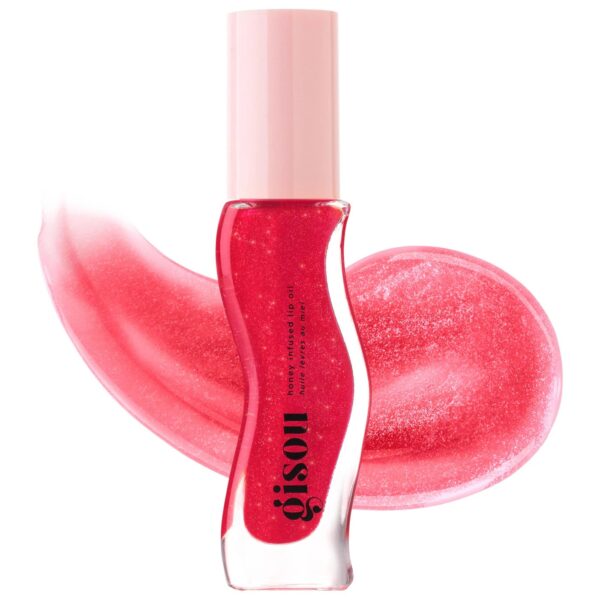 GisouHoney Infused Lip Oil - Strawberry sorbet