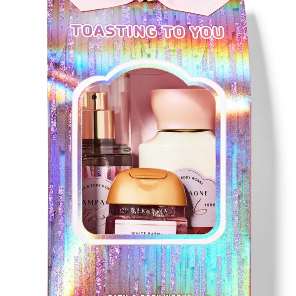 Bath & Body Works 3 Piece Mini Gift Set - Champagne Toast