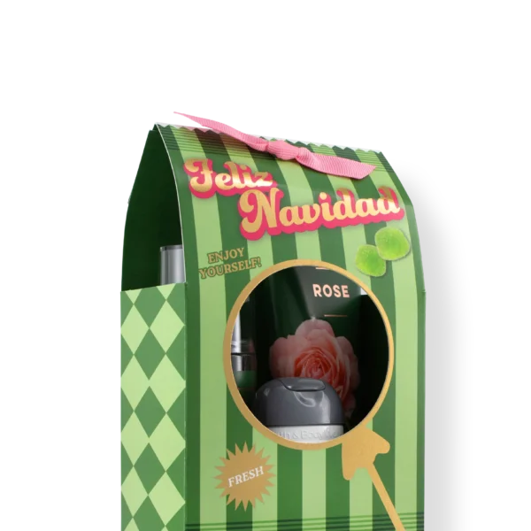 Gift Set - Feliz Navidad - Rose / Rose Water & Ivy