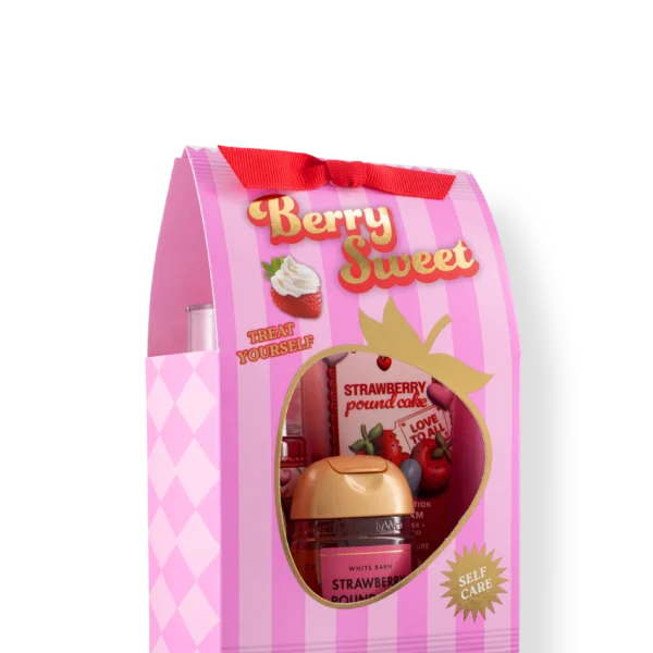 Gift set - Berry Sweet - Strawberry Pound Cake