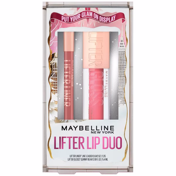 Maybelline New York Lifter Liner + Lifter Gloss Lip Holiday Gift Set