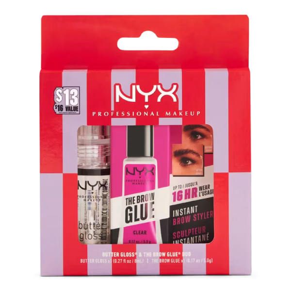 Butter Gloss & Brow Glue Duo Kit