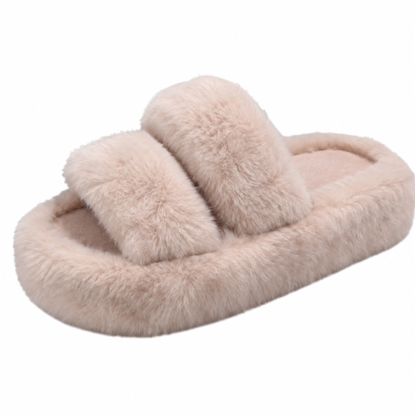 Winter pantuflas -Dusty Blush Pink