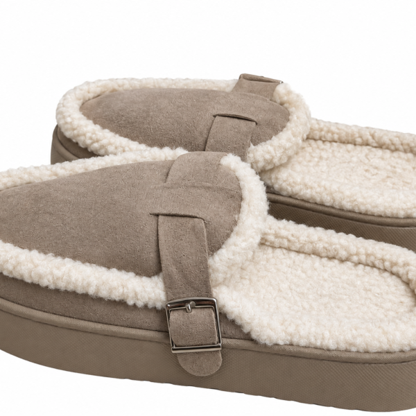 Winter pantuflas - brown